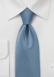 Corbata azul pálido lisa