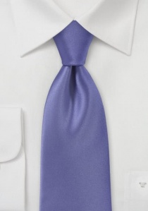 Corbata púrpura lisa
