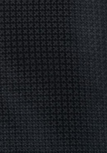 XXL-Krawatte monochrom schwarz