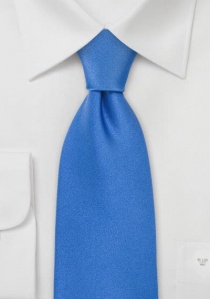 Corbata azul extra larga caballero