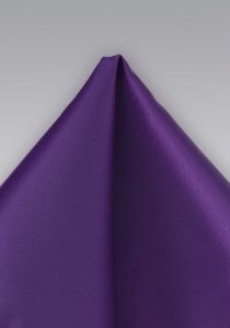 Pañuelo de bolsillo fibra sintética púrpura