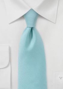 Corbata turquesa rugosa