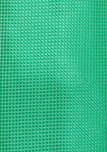 Corbata estructurada verde