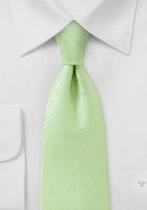 Corbata tintada verde pastel