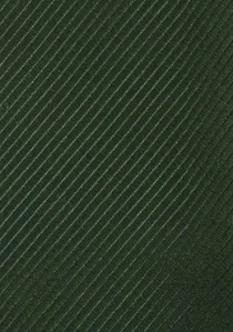 Corbata verde bosque rugosa