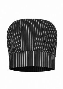 Gorro de cocinero a rayas