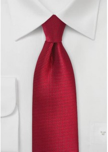 Corbata de negocios unicolor rojo vino