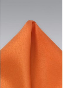 Pañuelo de bolsillo cobre anaranjado