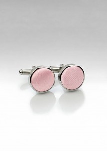 Gemelos con  tela rosa