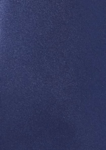 Krawatte monochrom Mikrofaser dunkelblau
