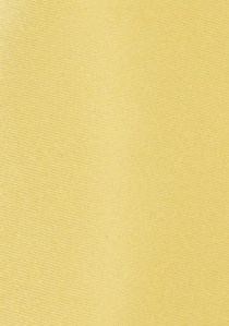Corbata monocolor microfibra amarillo claro