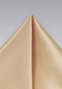 Pañuelo de bolsillo fibra sintética beige