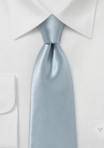 Corbata de negocios de seda italiana gris medio