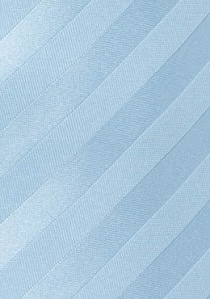 Corbata de rayas azul claro