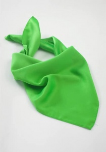 Pañuelo de señora verde bosque fibra sintética