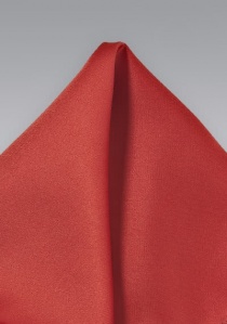 Pañuelo de bolsillo de fibra sintética marrón-rojo