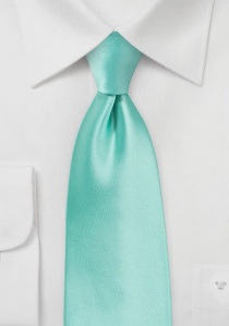Corbata turquesa claro monocolor