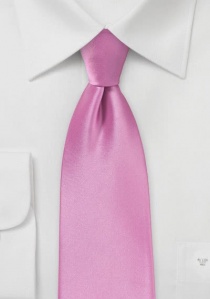 Corbata rosado claro lisa