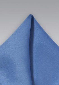 Pañuelo de bolsillo azul fibra sintética