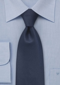 Corbata estructura azul oscuro