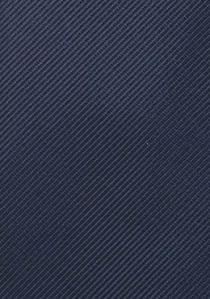 Corbata fibra sintética XXL unicolor azul navy