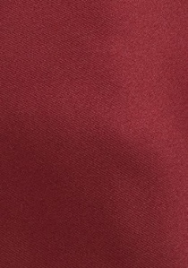 Corbata XXL microfibra monocolor rojo vino