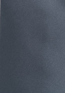 Corbata XXL fibra sintética unicolor gris oscuro