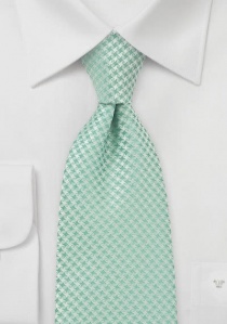 Corbata de negocios XXL verde hierba diseño