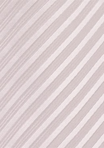 Corbata estructura a rayas rosa pálido