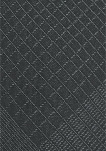 Corbata diseño abstracto negro