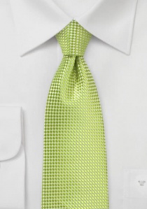 Corbata estructurada verde claro
