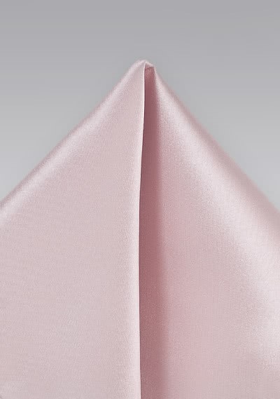 Pañuelo de bolsillo fibra sintética rosa suave