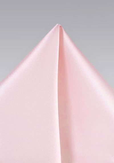 Pañuelo bolsillo fibra sintética rosa pálido
