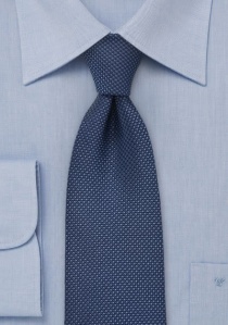 Corbata para niño azul oscuro estructura