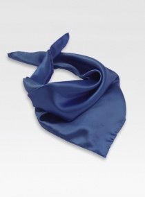 Bufanda Mujer Fibra Sintética Azul Acero