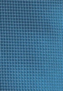 Corbata monocolor azul verdoso estructurada
