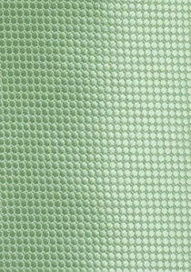 Corbata monocolor estructurada verde claro