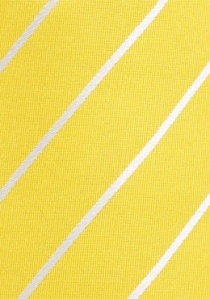 Corbata rayas oro amarillo