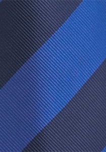 Corbata de negocios diseño a rayas ultramarino
