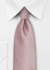 Elegante corbata en rosado noble