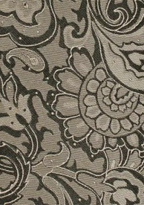 Corbata con aspecto de cachemira en color arena