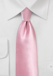 Corbata unicolor rosa