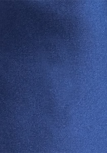 Corbata monocolor azul real