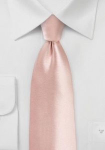 Corbata monocolor rosa