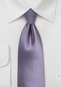 Corbata de caballero unicolor violeta