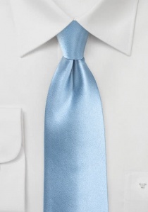 Corbata de caballero unicolor azul claro