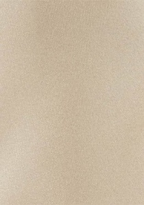 Corbata de negocios unicolor fibra sintética beige