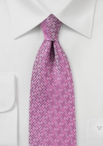 Corbata para hombre Linear Decor Rosa