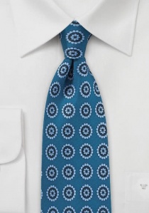 Corbata de hombre con estampado decorativo