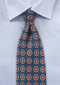 Corbata de hombre Decoración Ornamental azul